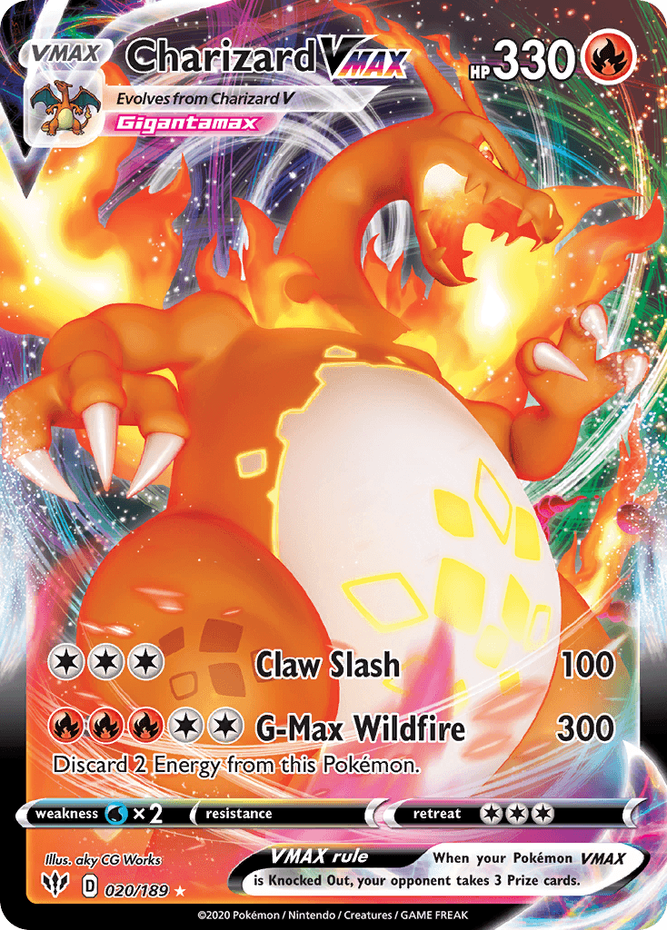 Charizard VMAX from Darkness Ablaze