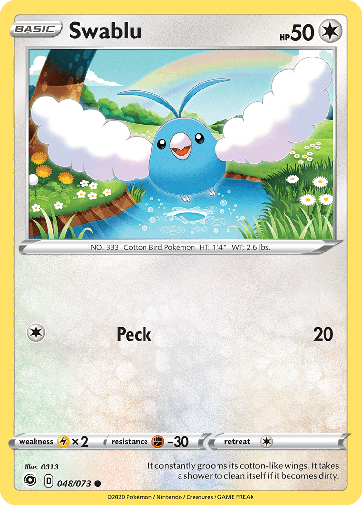Swablu from Champion's Path