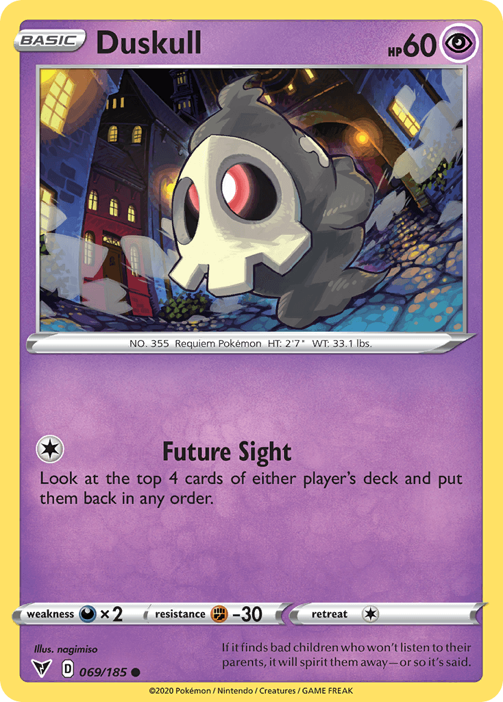 Duskull from Vivid Voltage