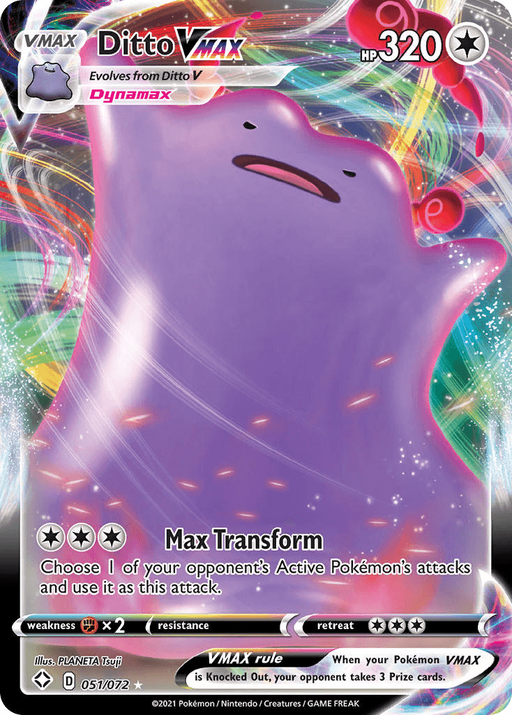 Ditto VMAX from Shining Fates