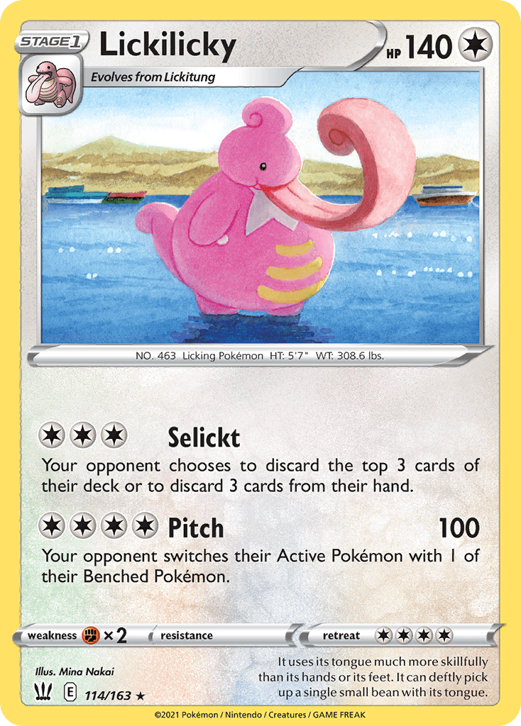 Lickilicky from Battle Styles