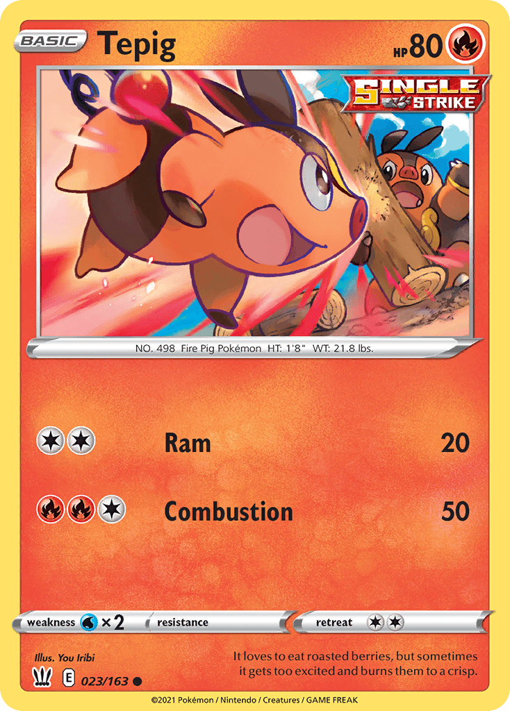 Tepig from Battle Styles