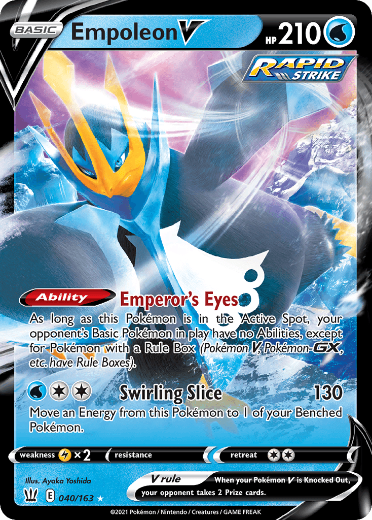 Empoleon V from Battle Styles