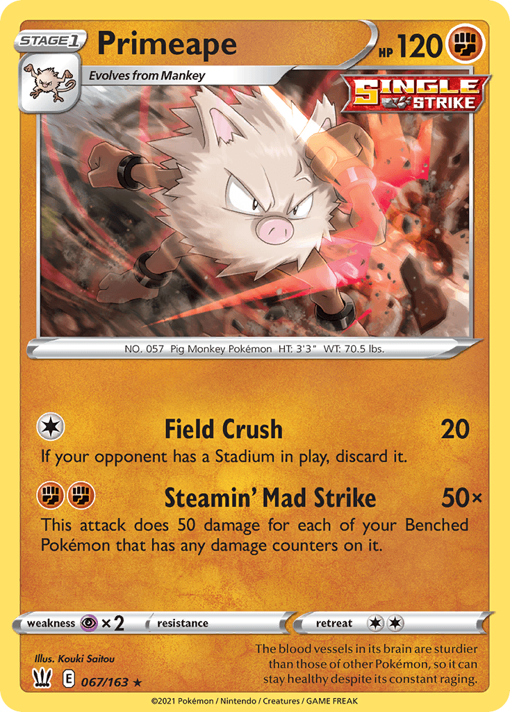 Primeape from Battle Styles