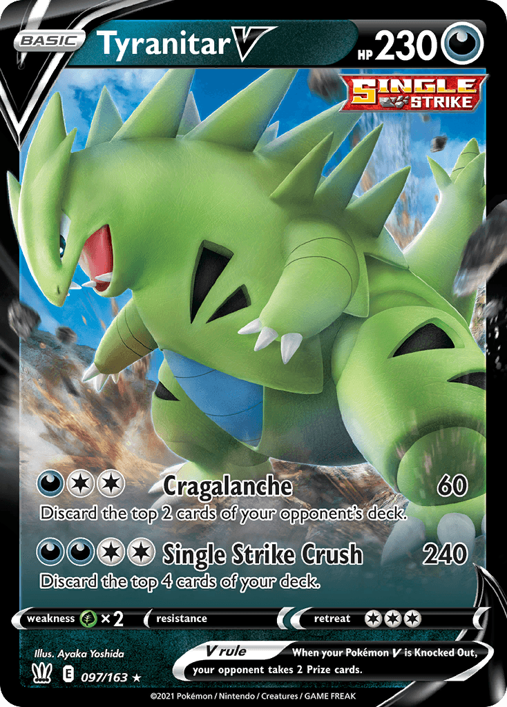 Tyranitar V from Battle Styles
