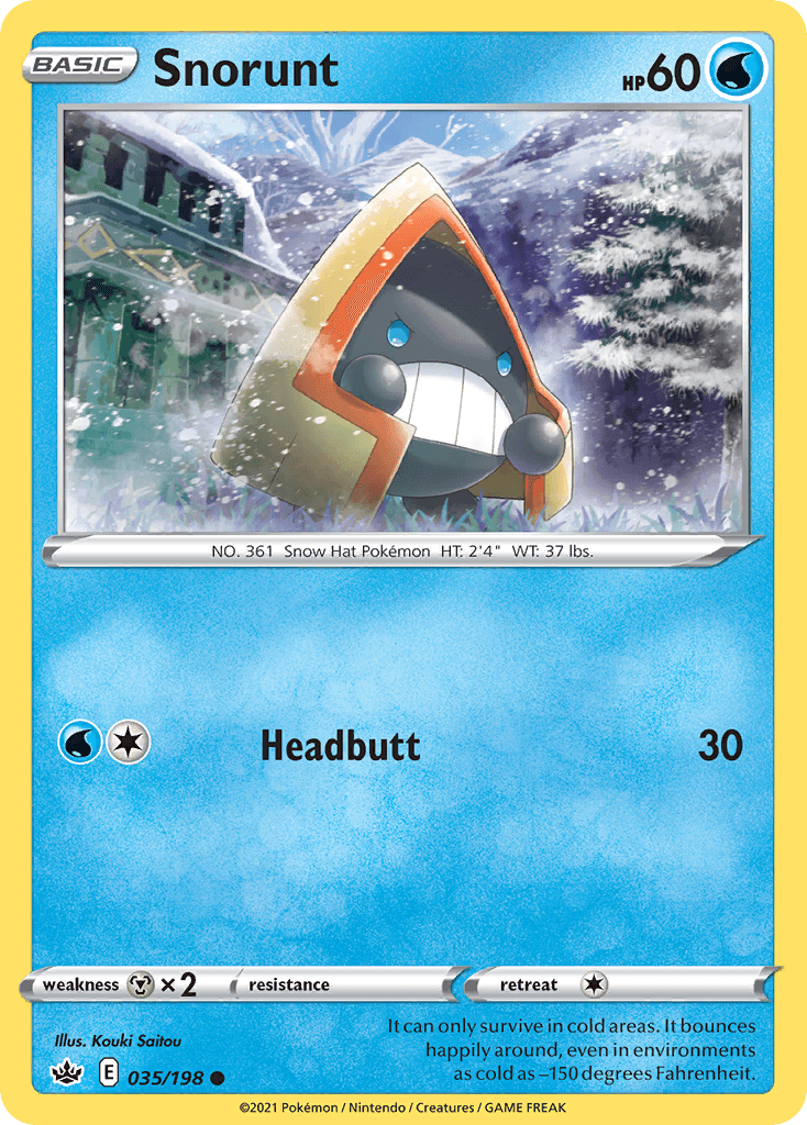 Snorunt from Chilling Reign