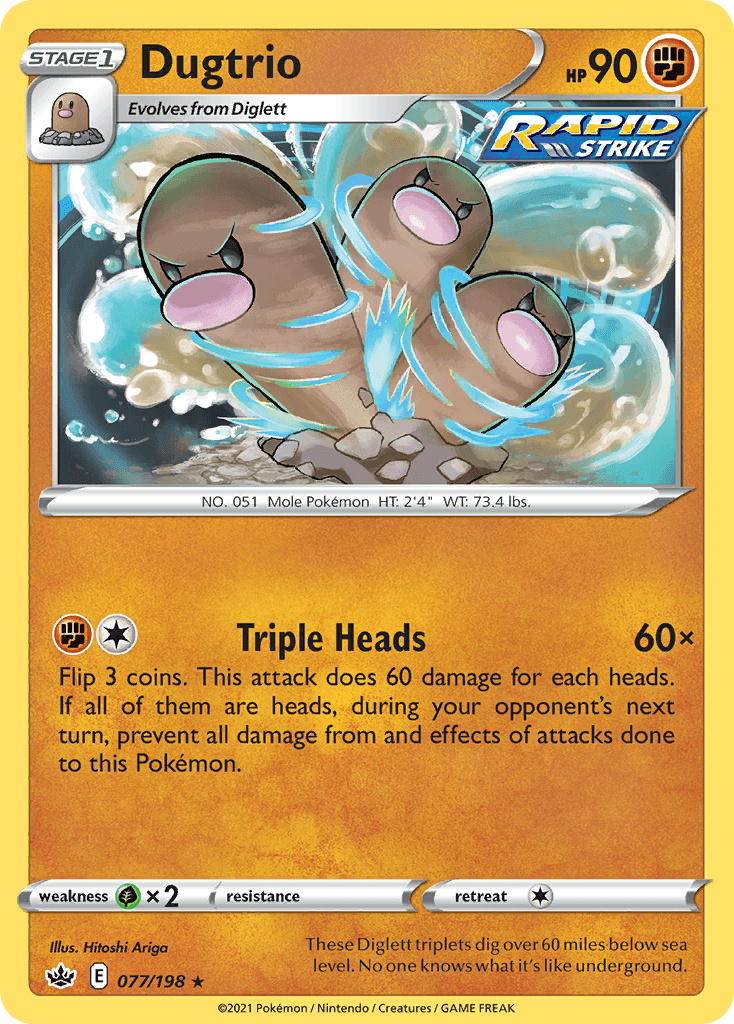 Dugtrio from Chilling Reign