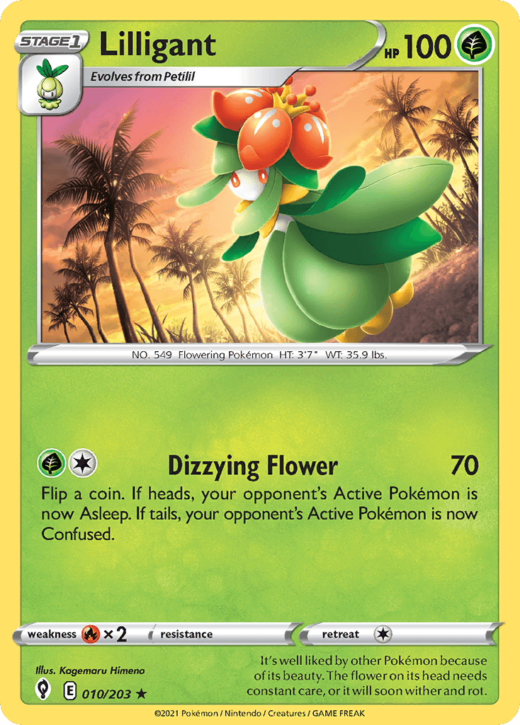 Lilligant from Evolving Skies