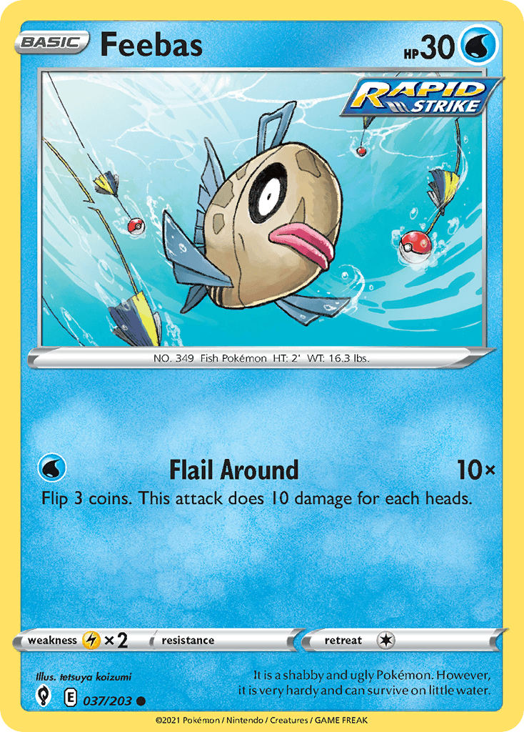 Feebas from Evolving Skies