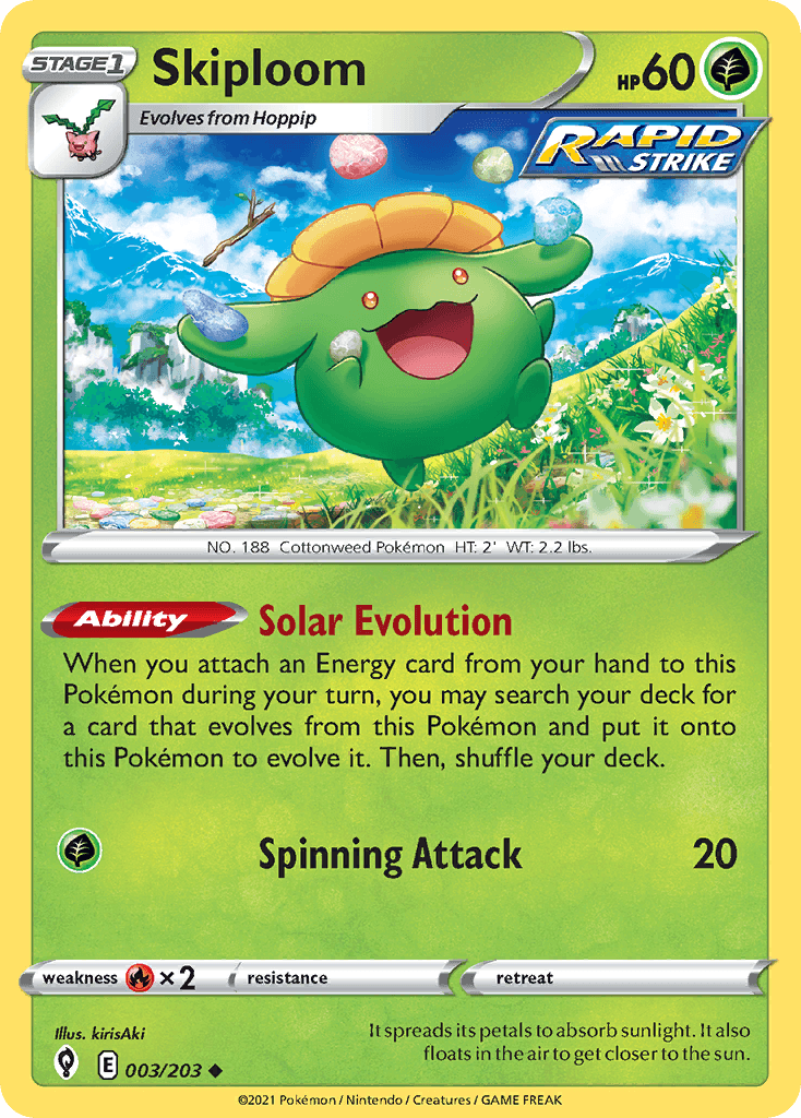 Skiploom from Evolving Skies