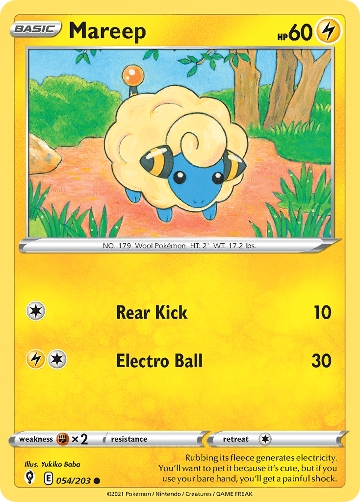 Mareep from Evolving Skies