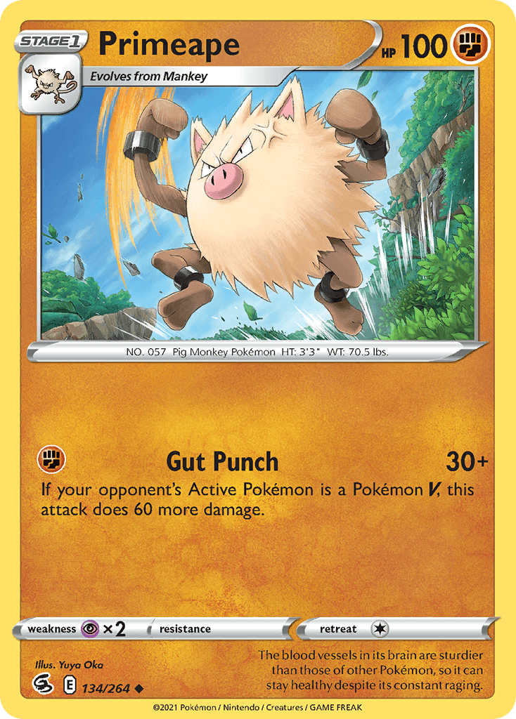 Primeape from Fusion Strike