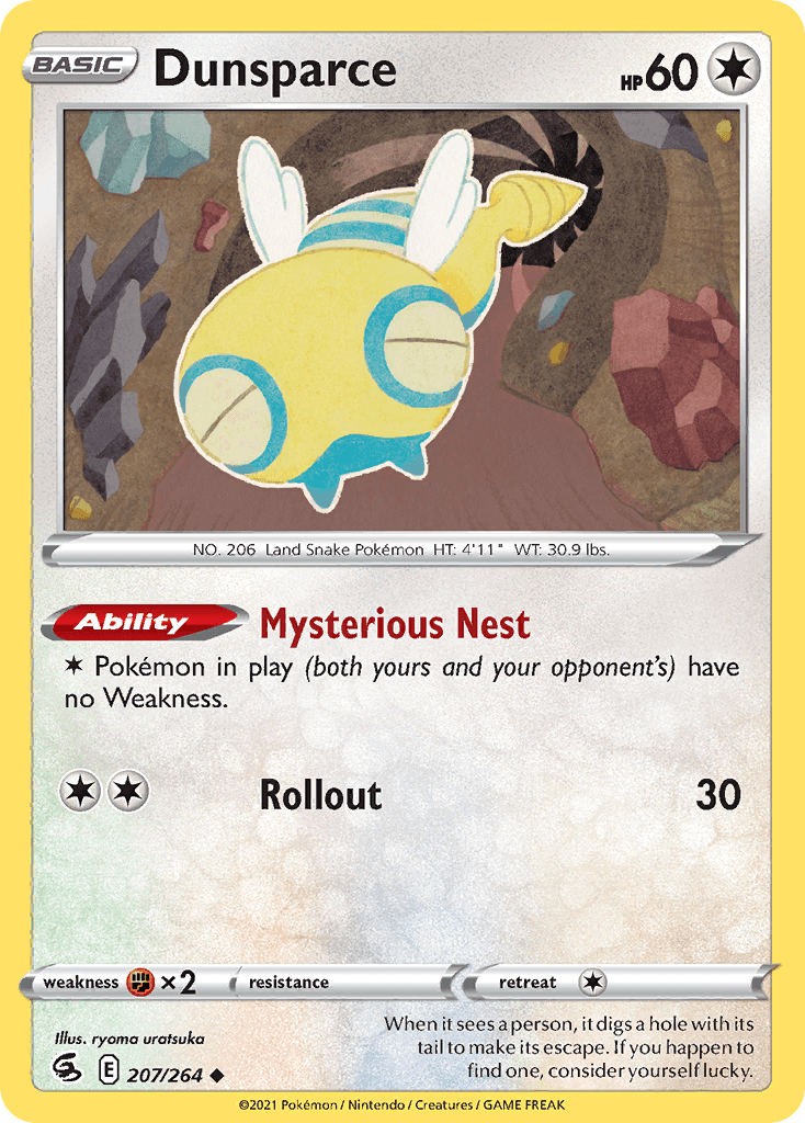 Dunsparce from Fusion Strike