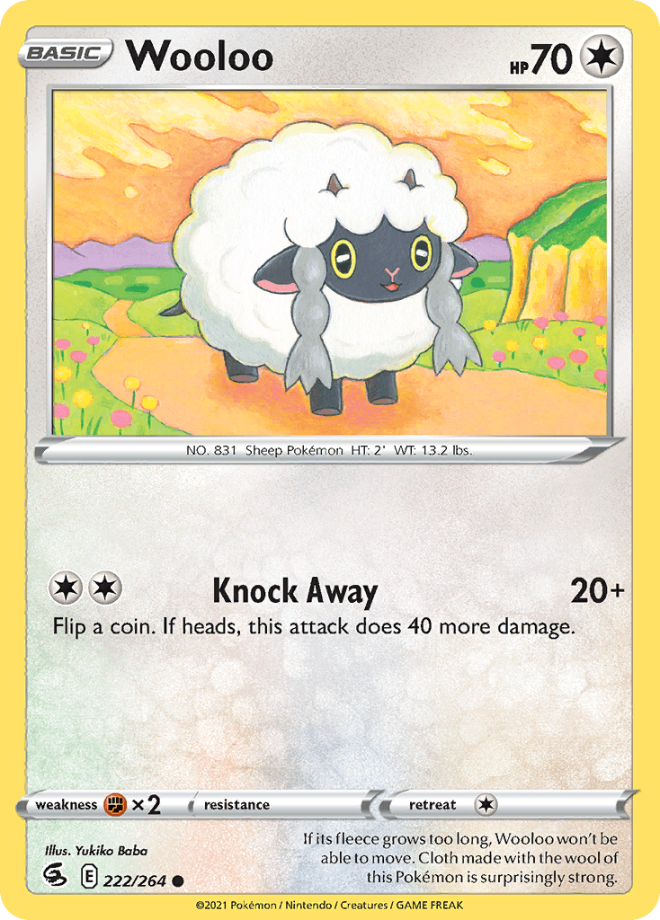 Wooloo from Fusion Strike