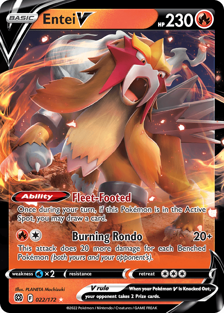 Entei V from Brilliant Stars