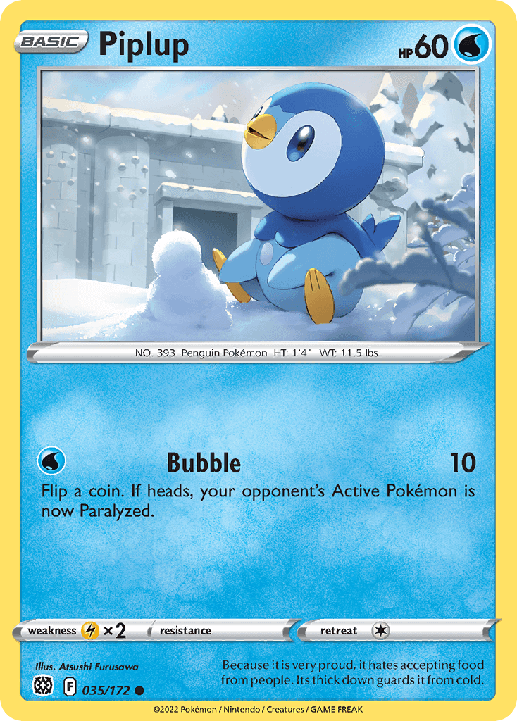 Piplup from Brilliant Stars