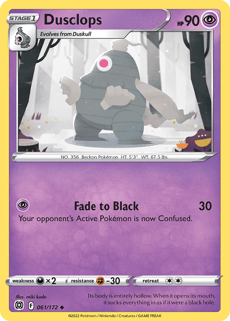 Dusclops from Brilliant Stars