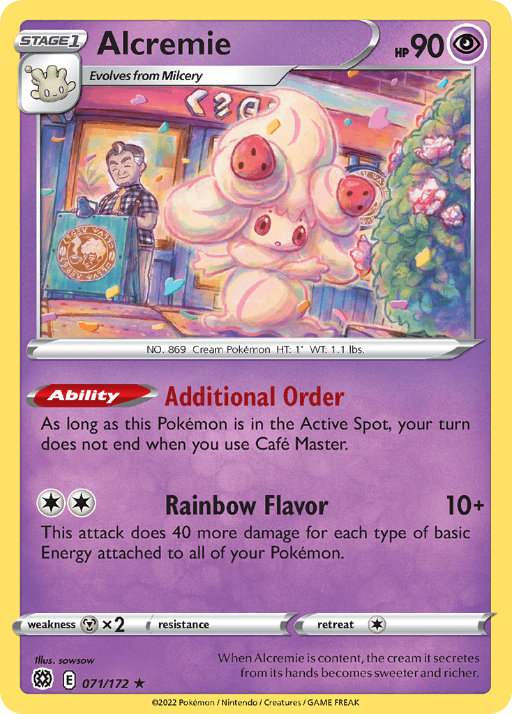 Alcremie from Brilliant Stars