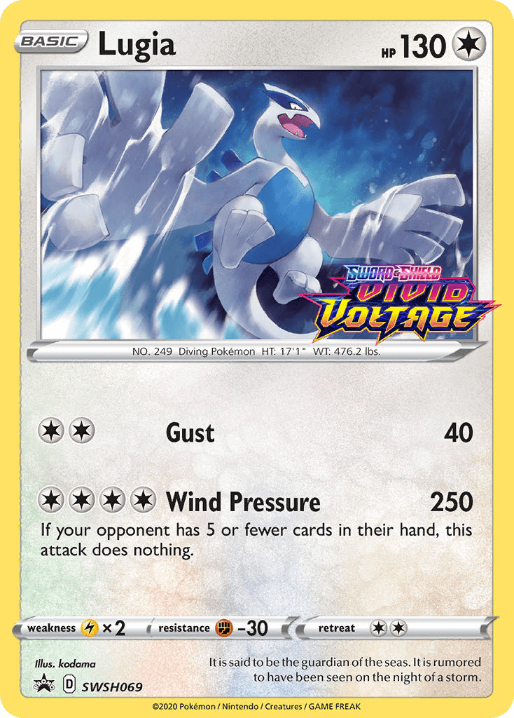 Lugia from SWSH Black Star Promos