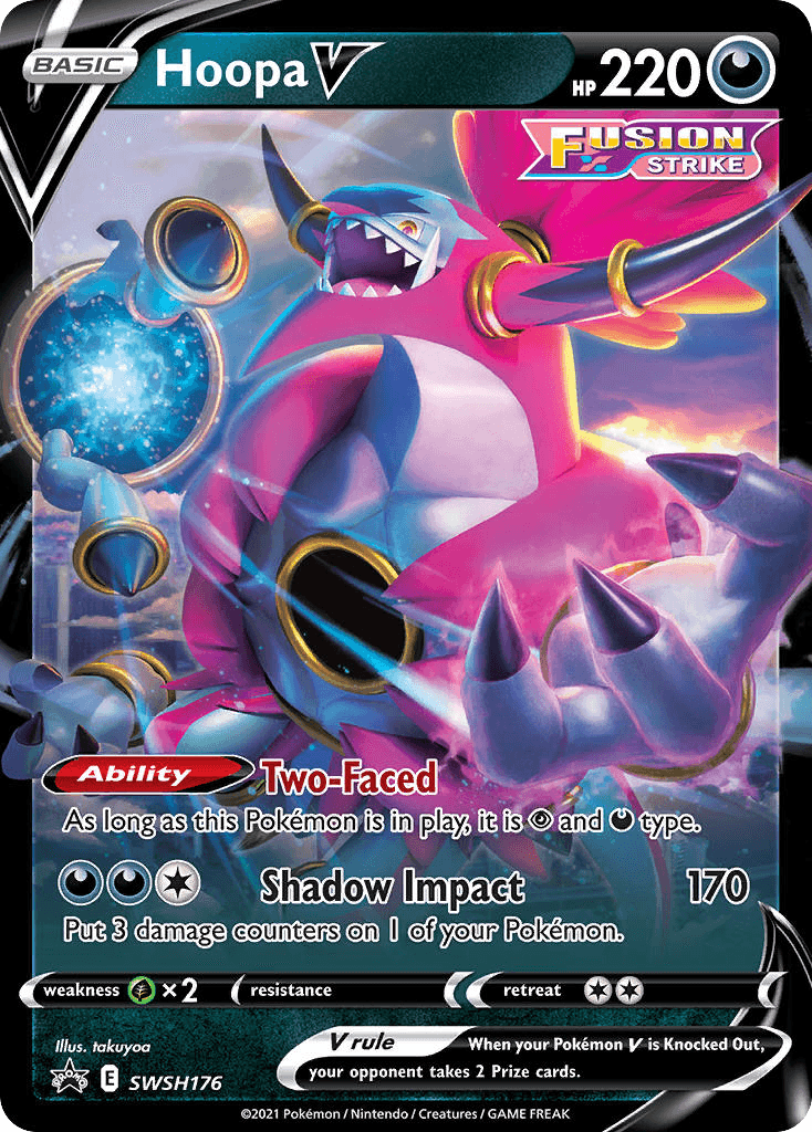 Hoopa V from SWSH Black Star Promos
