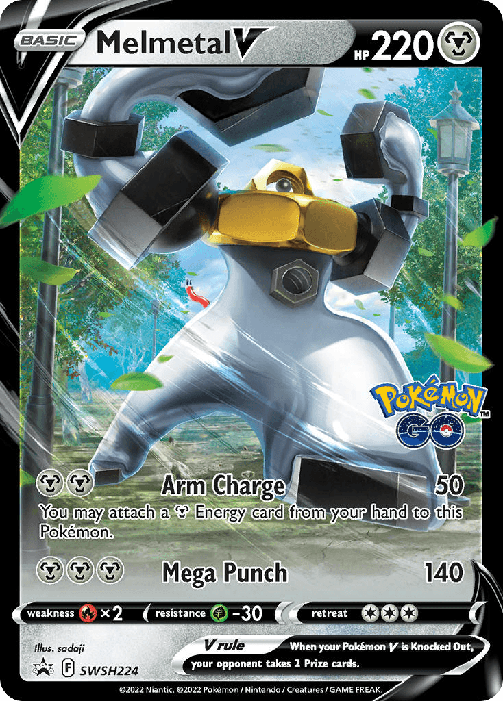 Melmetal V from SWSH Black Star Promos