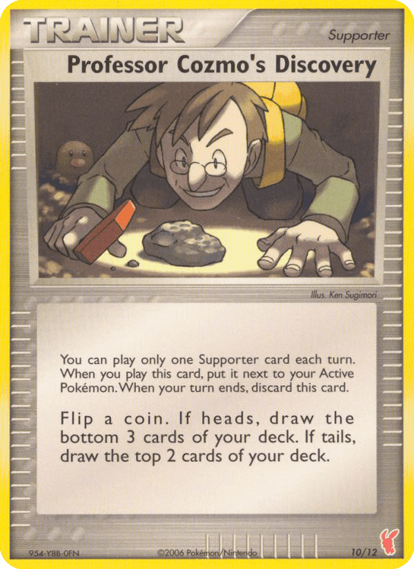 Professor Cozmo's Discovery from EX Trainer Kit 2 Plusle