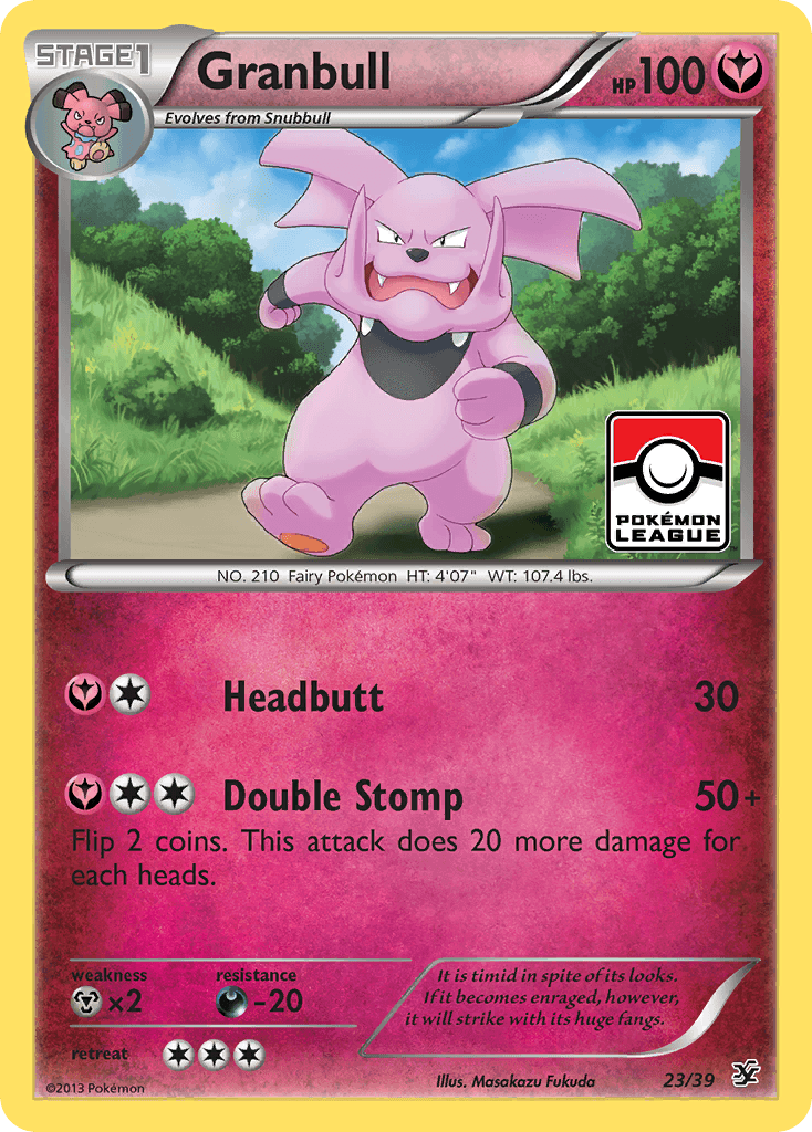 Granbull from Kalos Starter Set