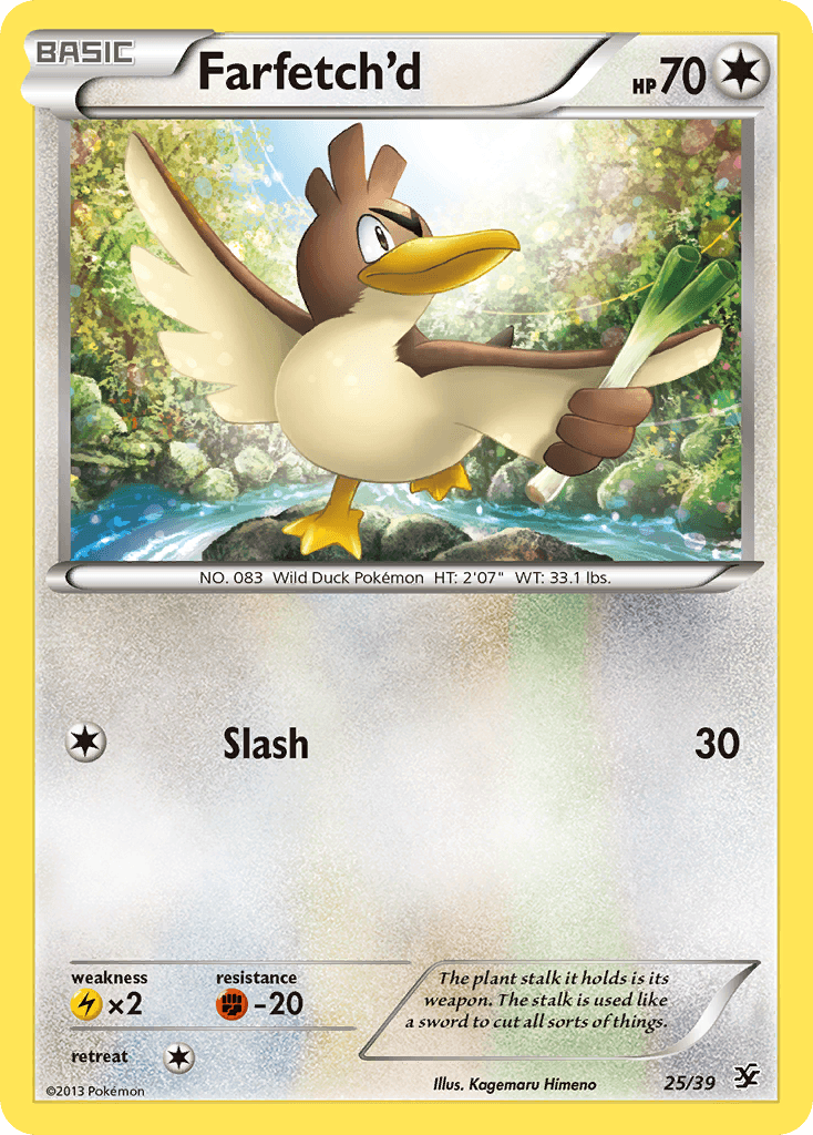 Farfetch'd from Kalos Starter Set