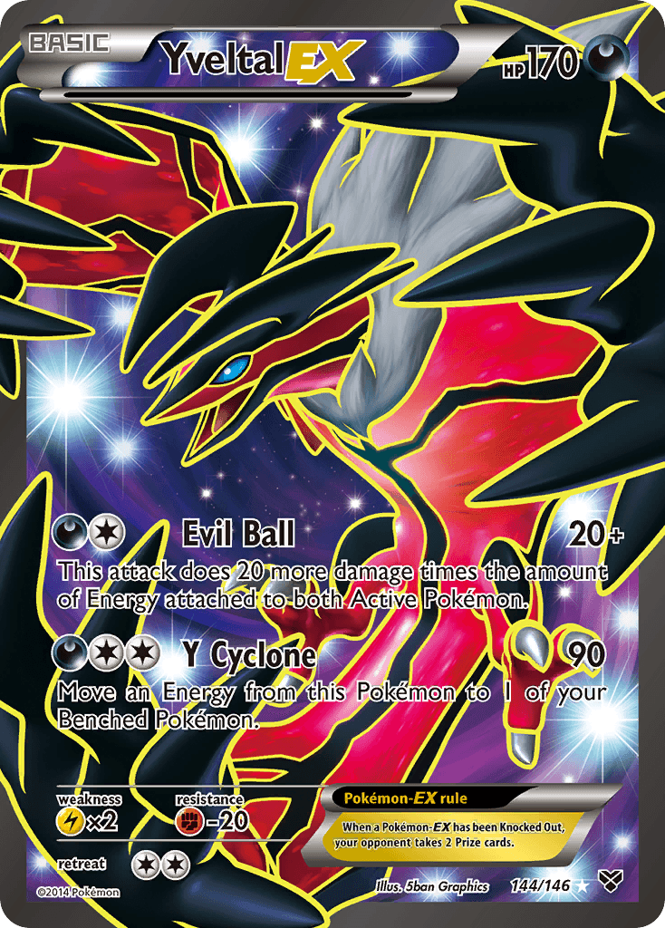 Yveltal-EX from XY