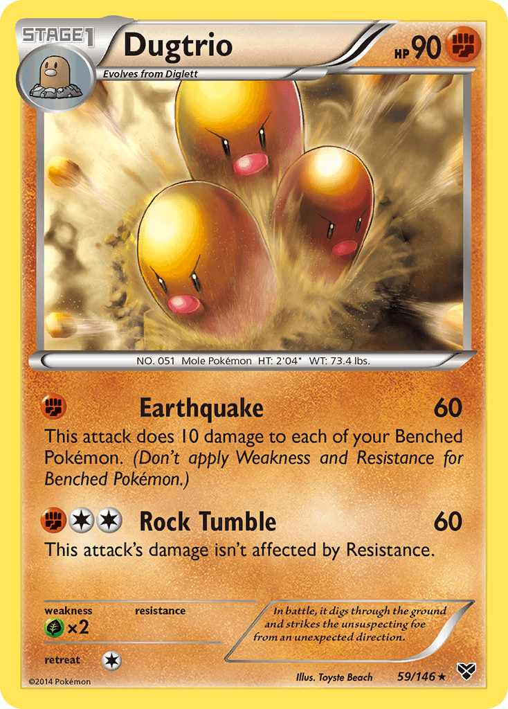 Dugtrio from XY