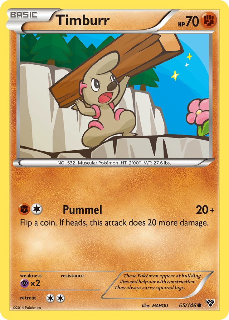 Timburr from XY