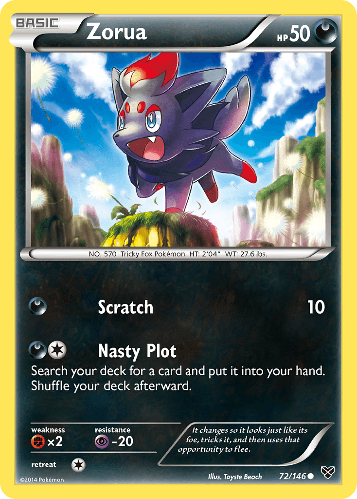Zorua from XY