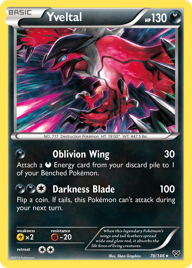 Yveltal from XY