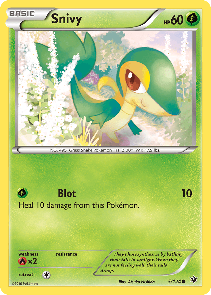 Snivy from Fates Collide