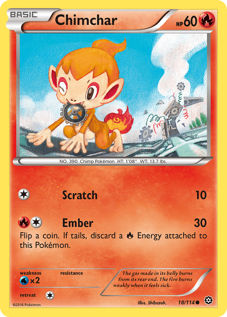 Chimchar from Steam Siege