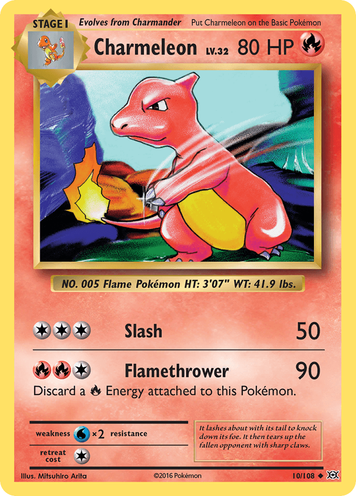 Charmeleon from Evolutions