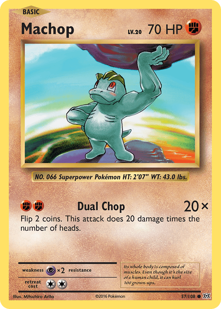 Machop from Evolutions
