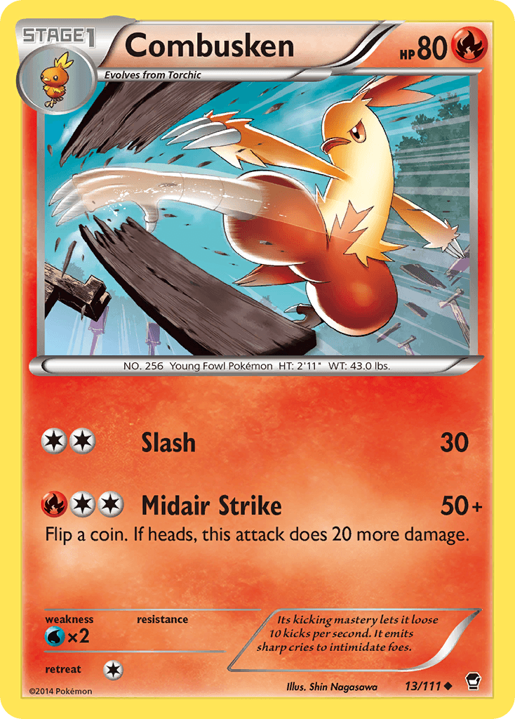 Combusken from Furious Fists
