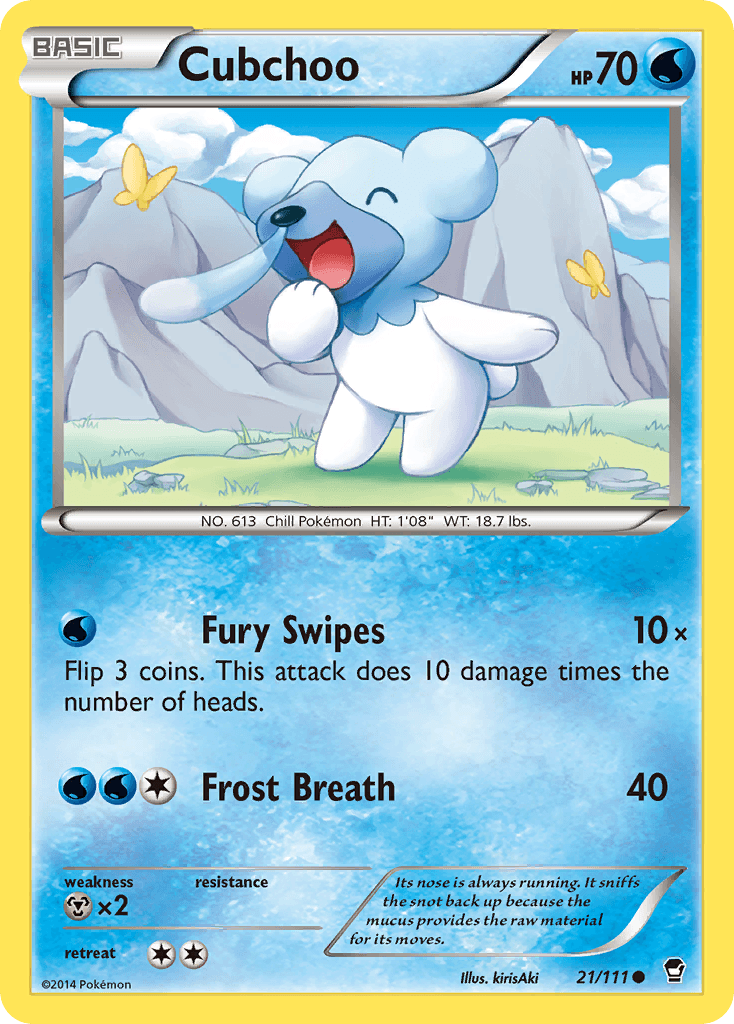 Cubchoo from Furious Fists