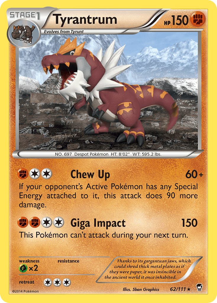 Tyrantrum from Furious Fists