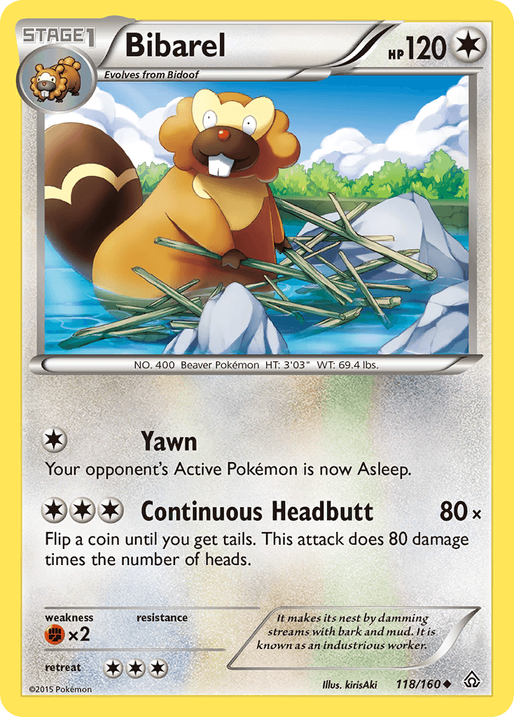 Bibarel from Primal Clash