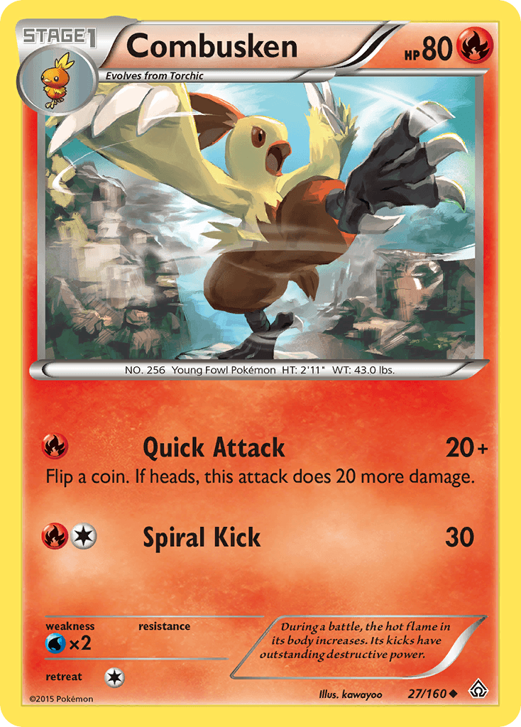 Combusken from Primal Clash
