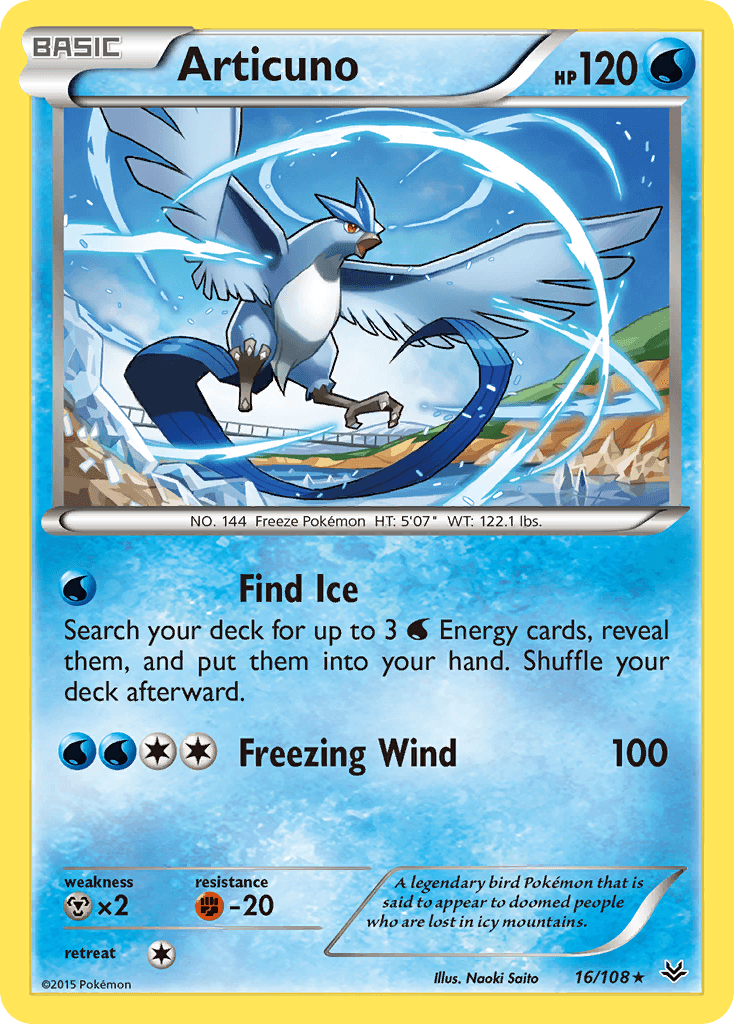 Articuno from Roaring Skies