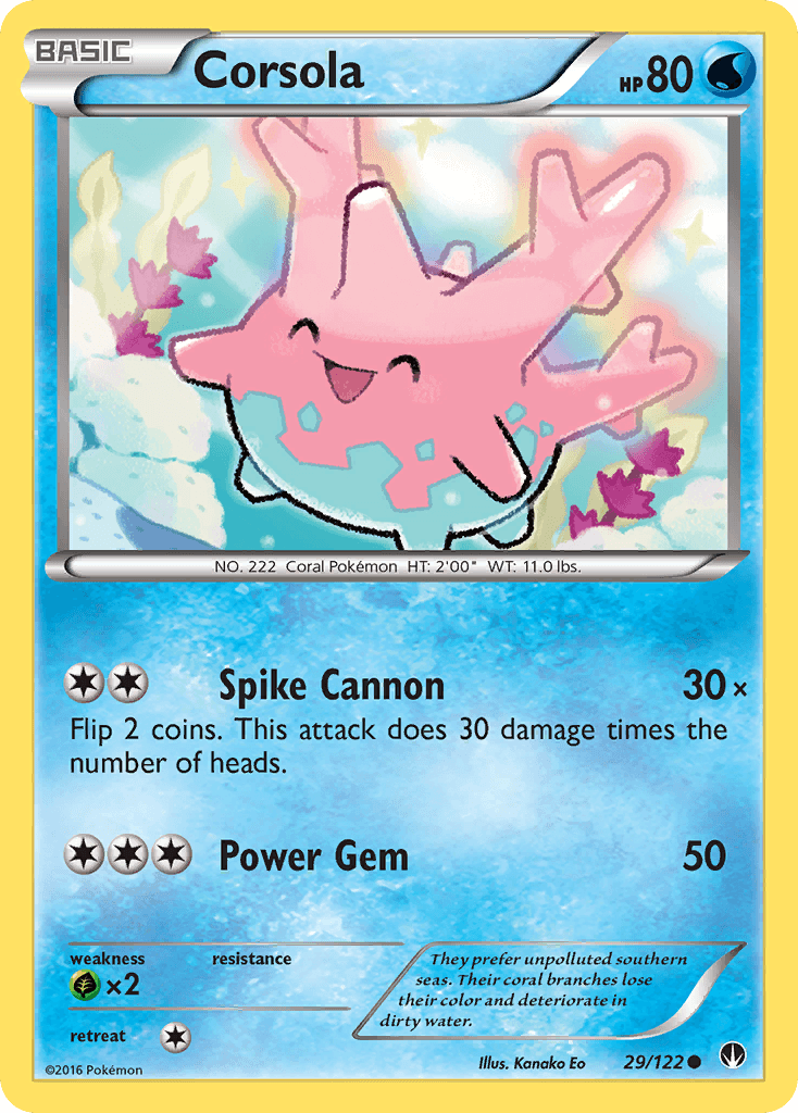 Corsola from BREAKpoint