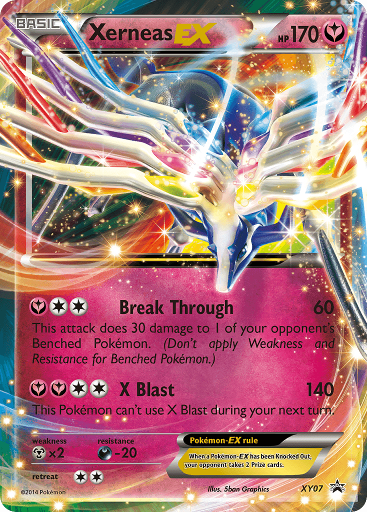 Xerneas-EX from XY Black Star Promos