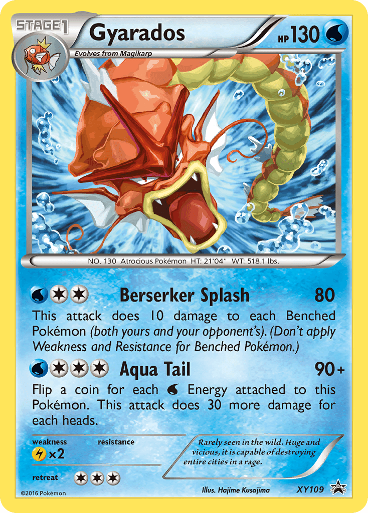 Gyarados from XY Black Star Promos