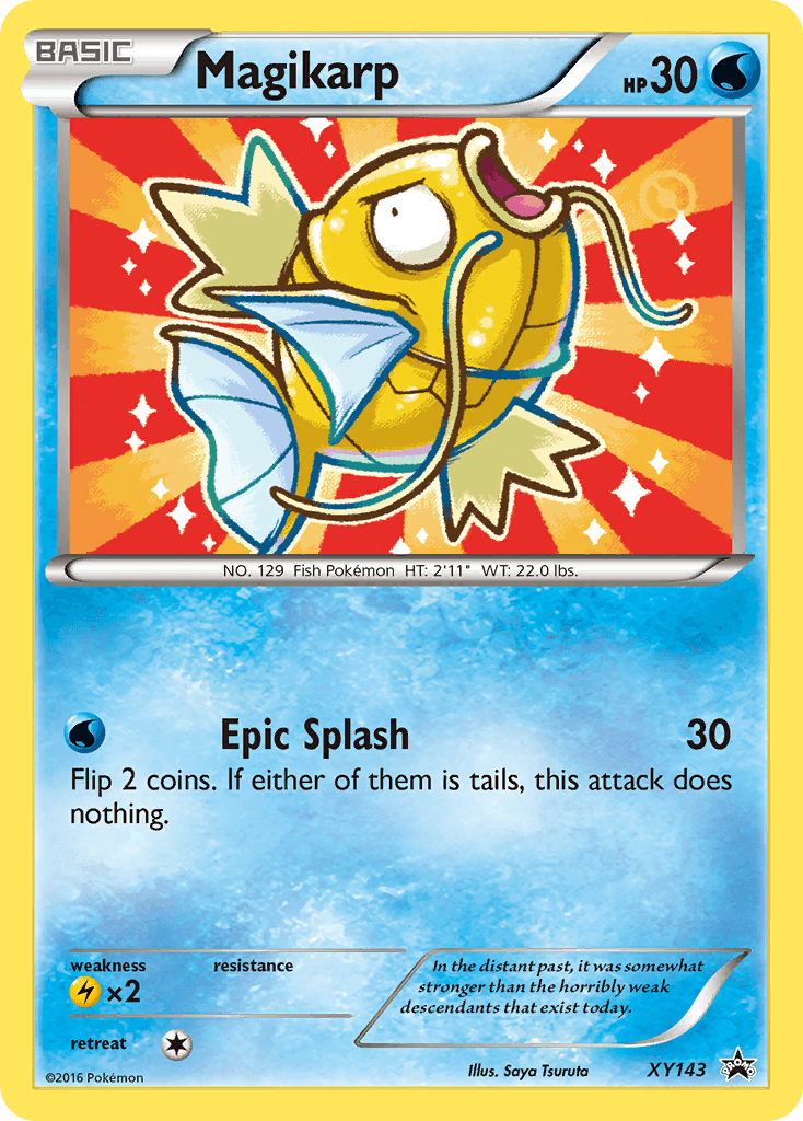 Magikarp from XY Black Star Promos