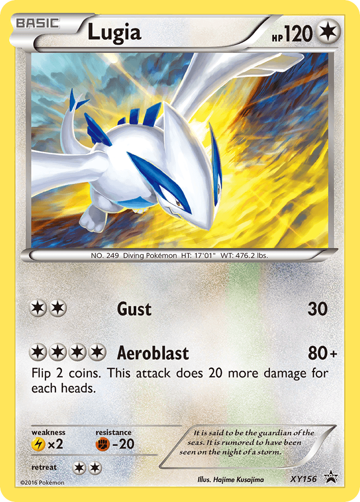 Lugia from XY Black Star Promos