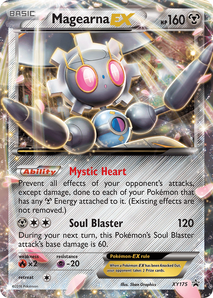 Magearna-EX from XY Black Star Promos
