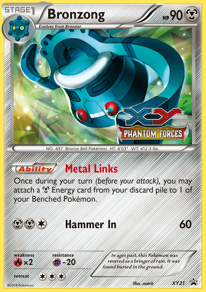 Bronzong from XY Black Star Promos